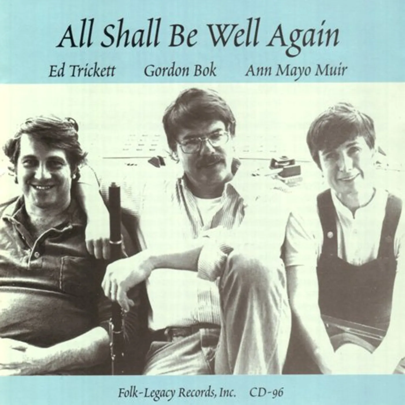 Gordon Bok ALL SHALL BE WELL CD