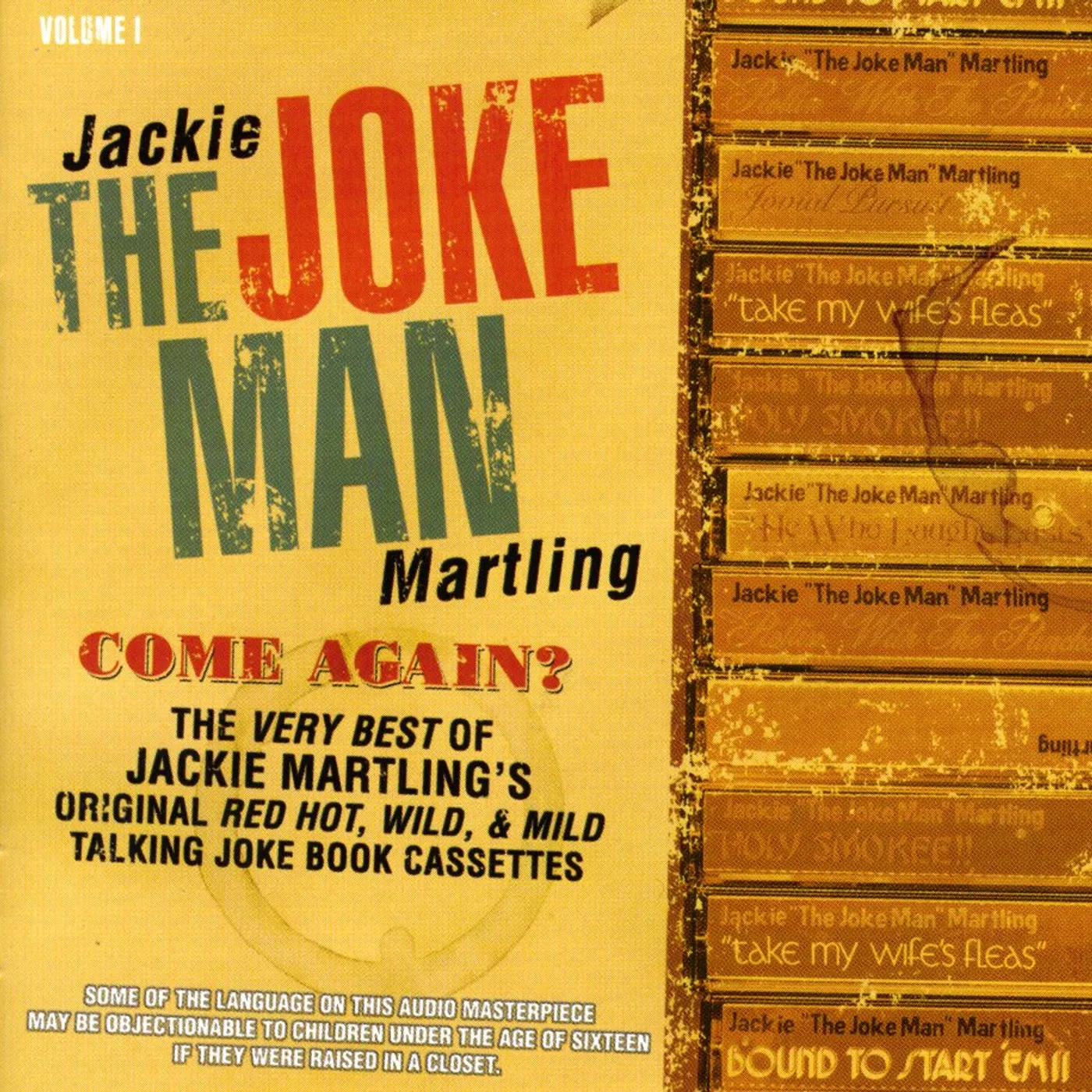 VERY BEST OF JACKIE MARTLING'S TALKING JOKE BOOK 1 CD