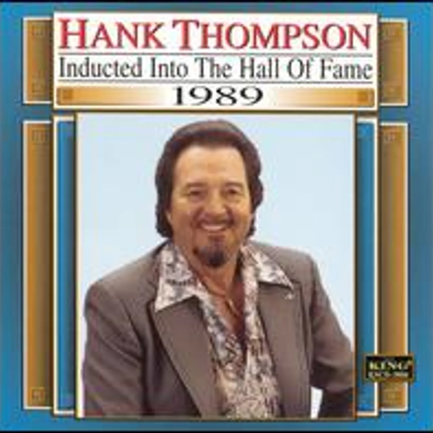 Hank Thompson COUNTRY MUSIC HALL OF FAME 1989 CD