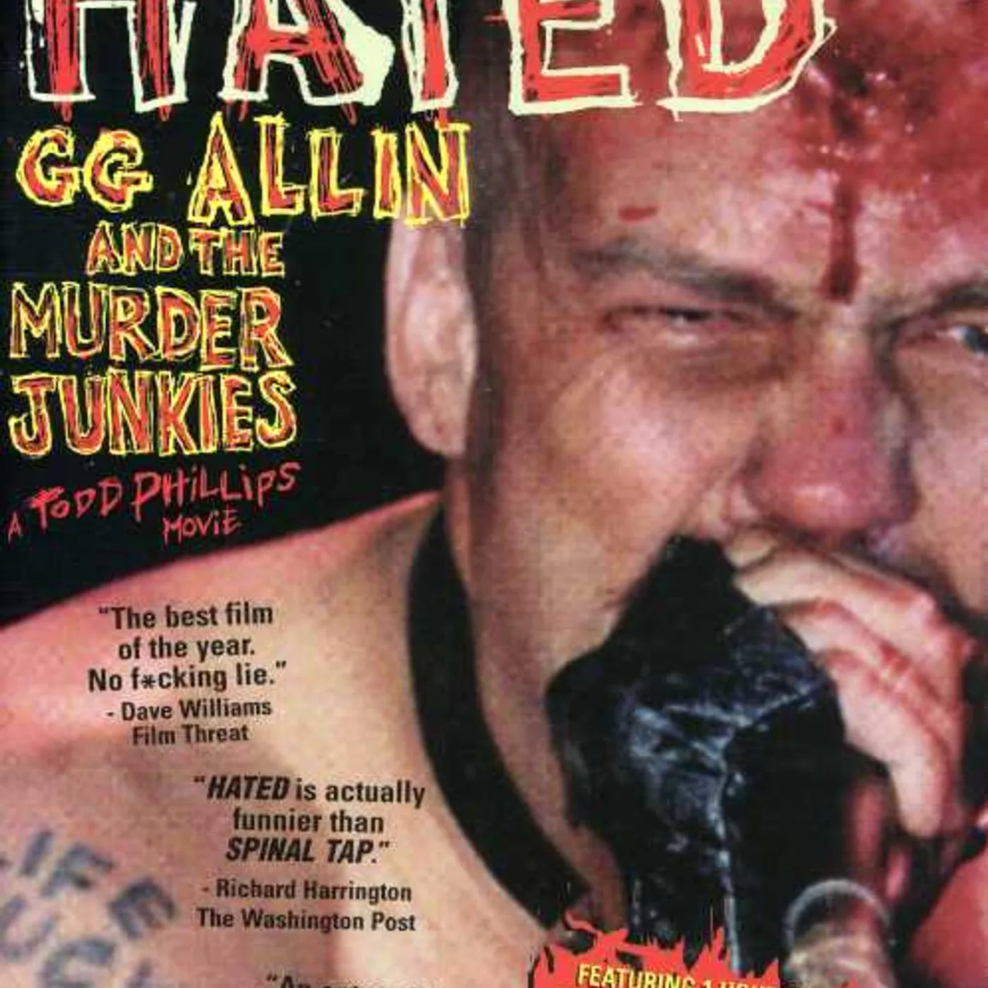 GG Allin HATED DVD