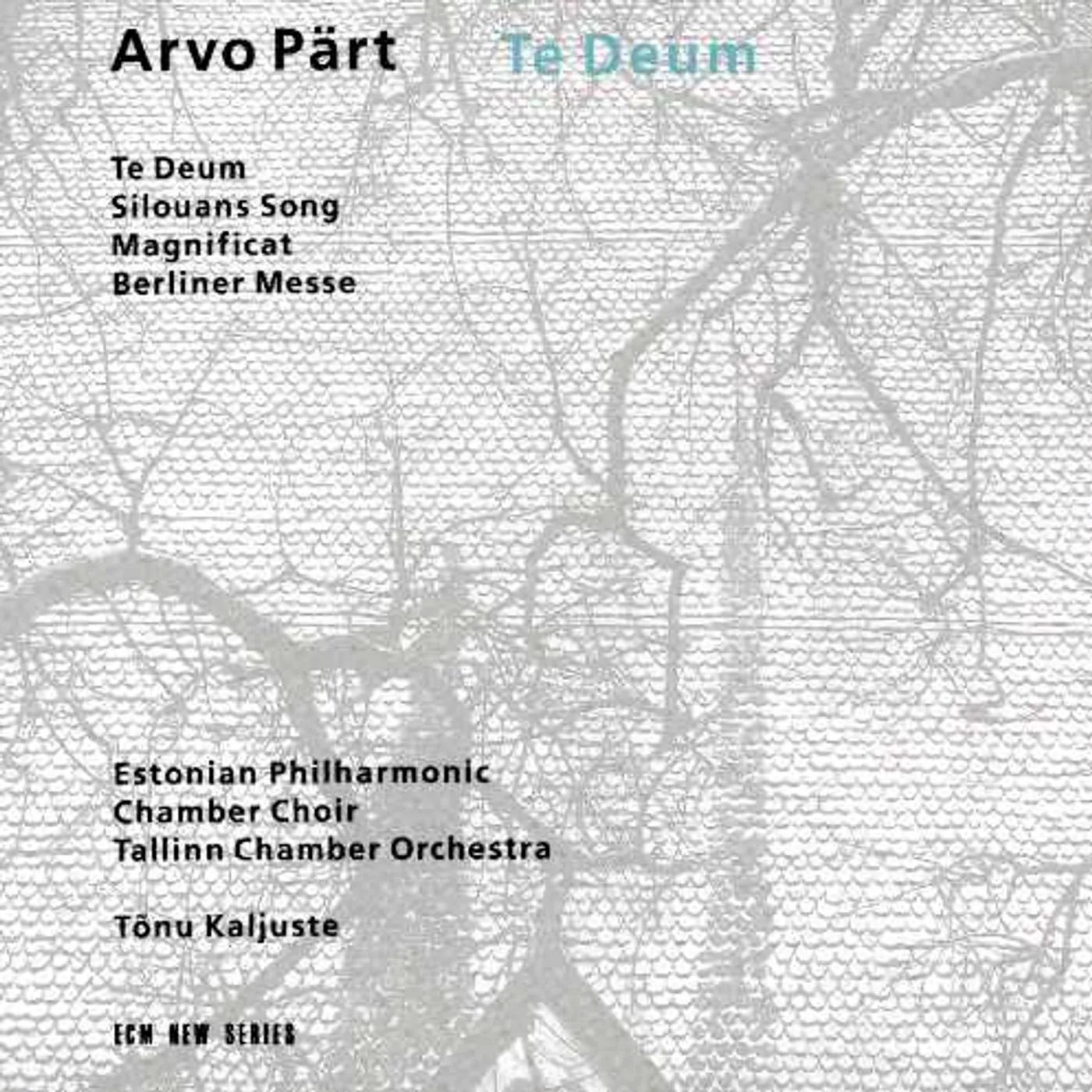 Arvo Pärt TE DEUM CD