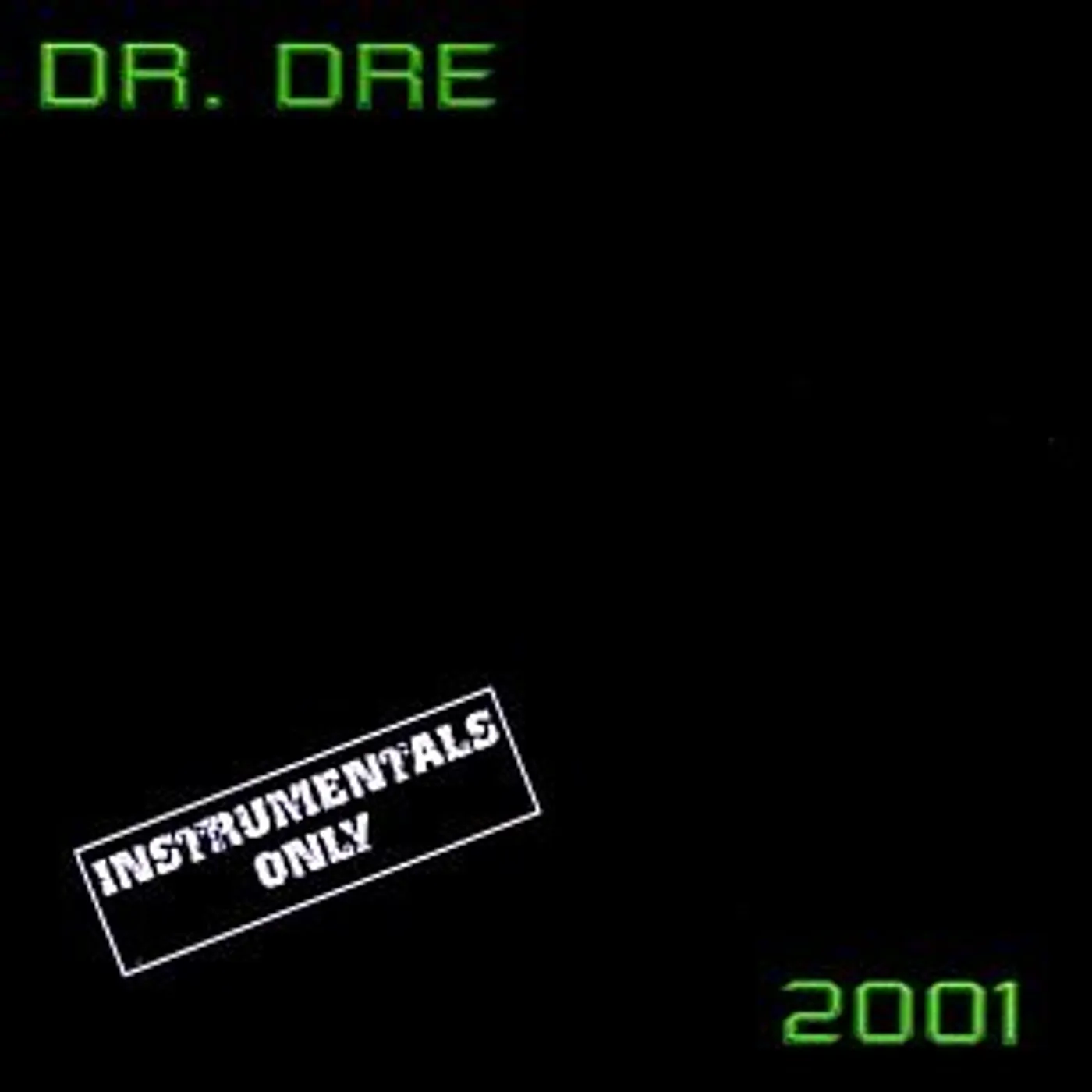 Dr. Dre 2001 Instrumental Vinyl Record