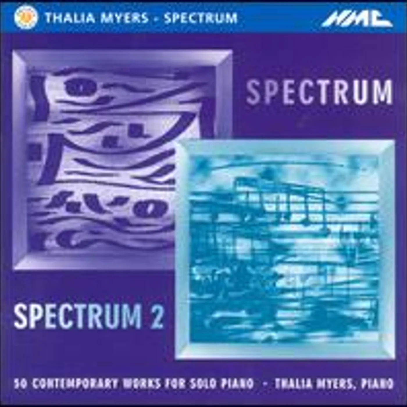 Thalia Myers SPECTRUM & SPECTRUM #2: 50 CONTEMP WRKS SOLO PNO CD