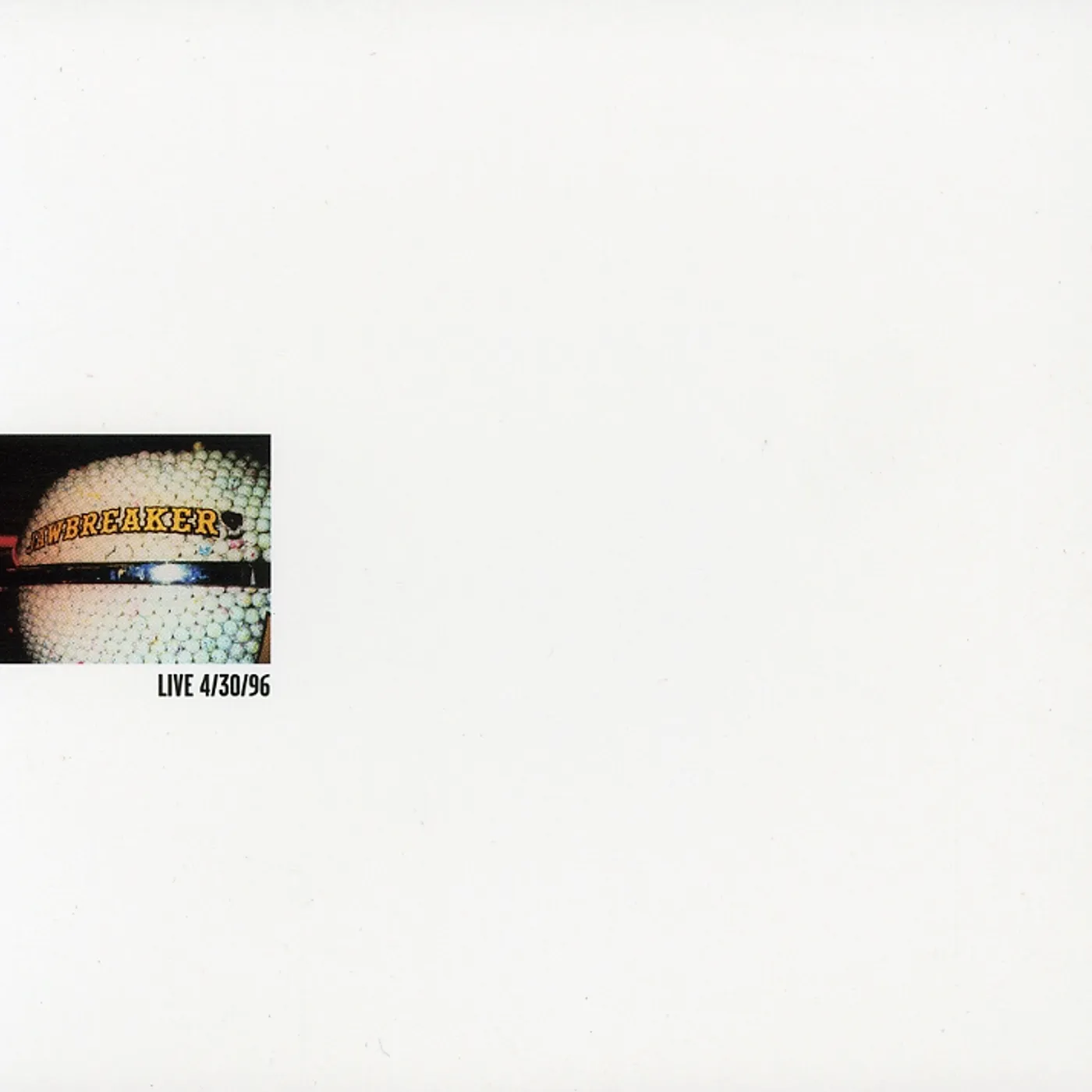 Jawbreaker LIVE 4/30/96 CD