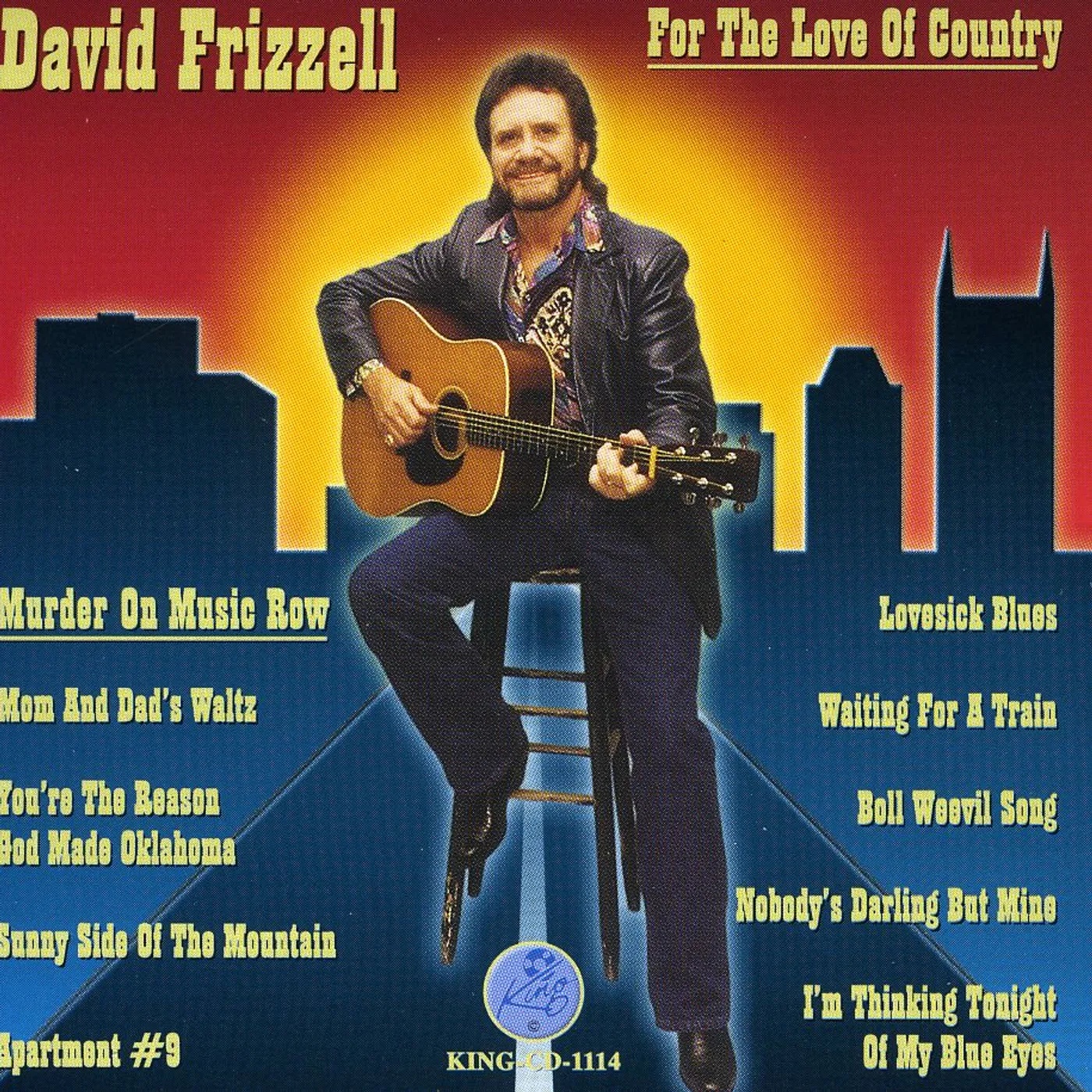 David Frizzell FOR THE LOVE OF COUNTRY CD