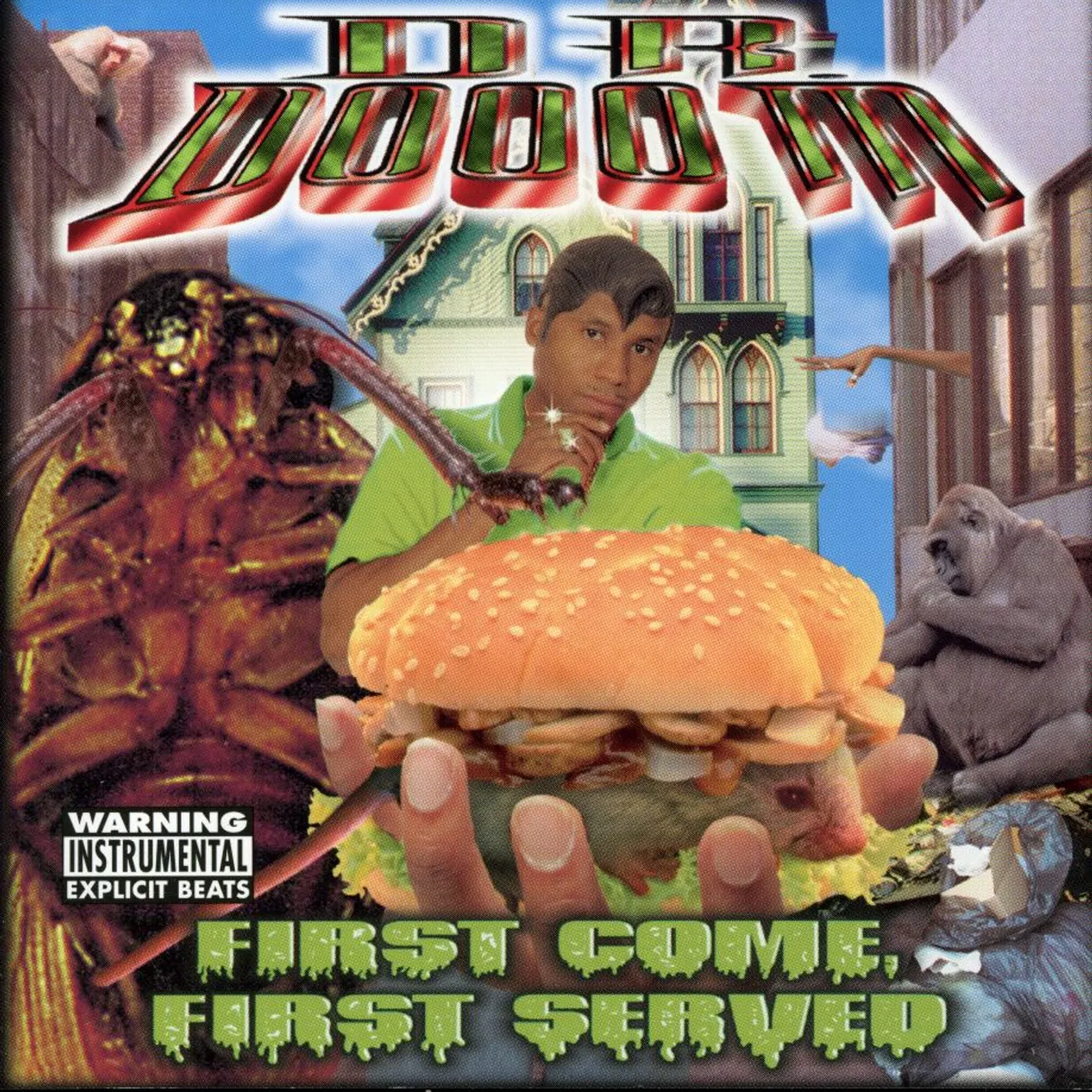 Dr. Dooom FIRST COME FIRST SERVE (INSTRUMENTAL) CD
