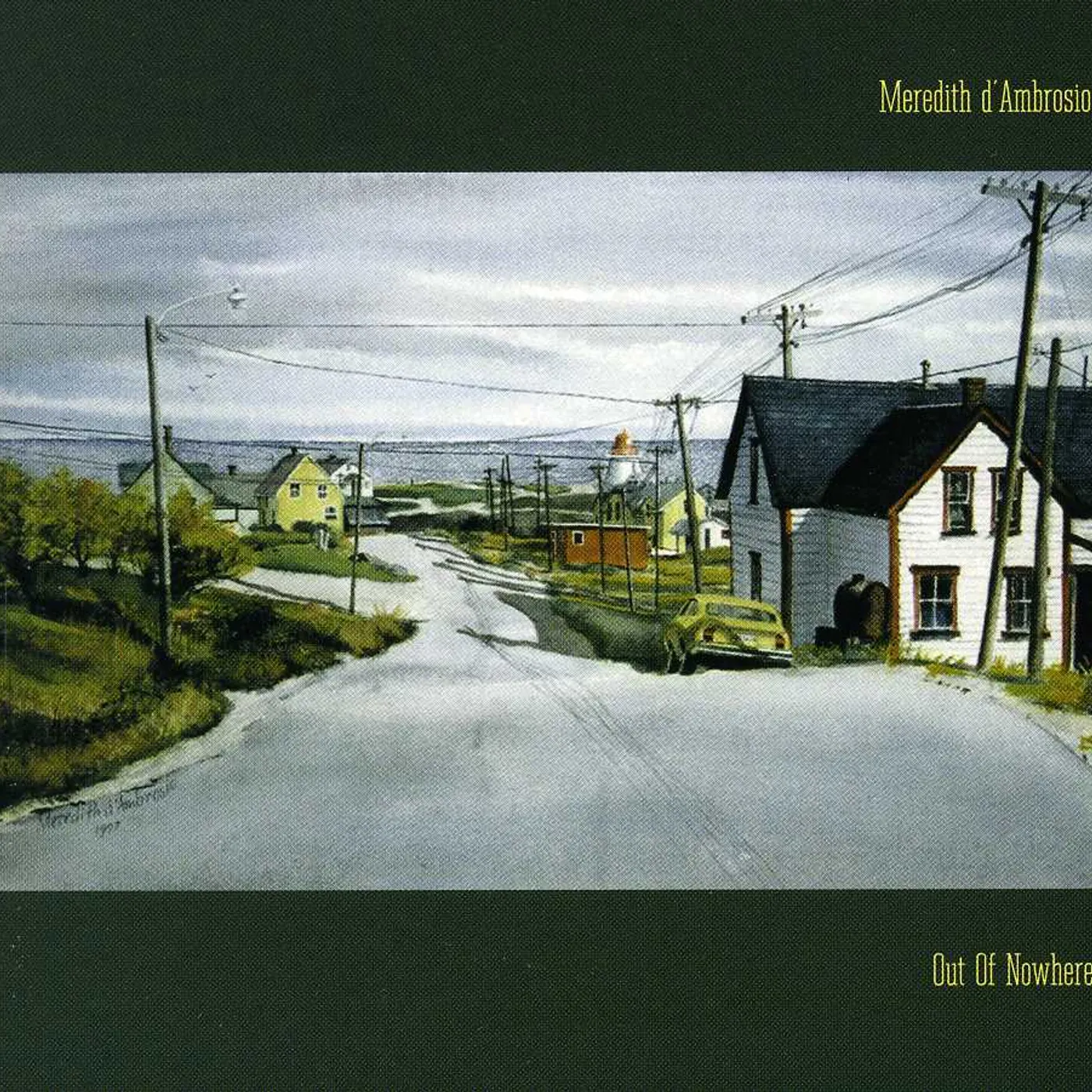 Meredith d'Ambrosio OUT OF NOWHERE CD