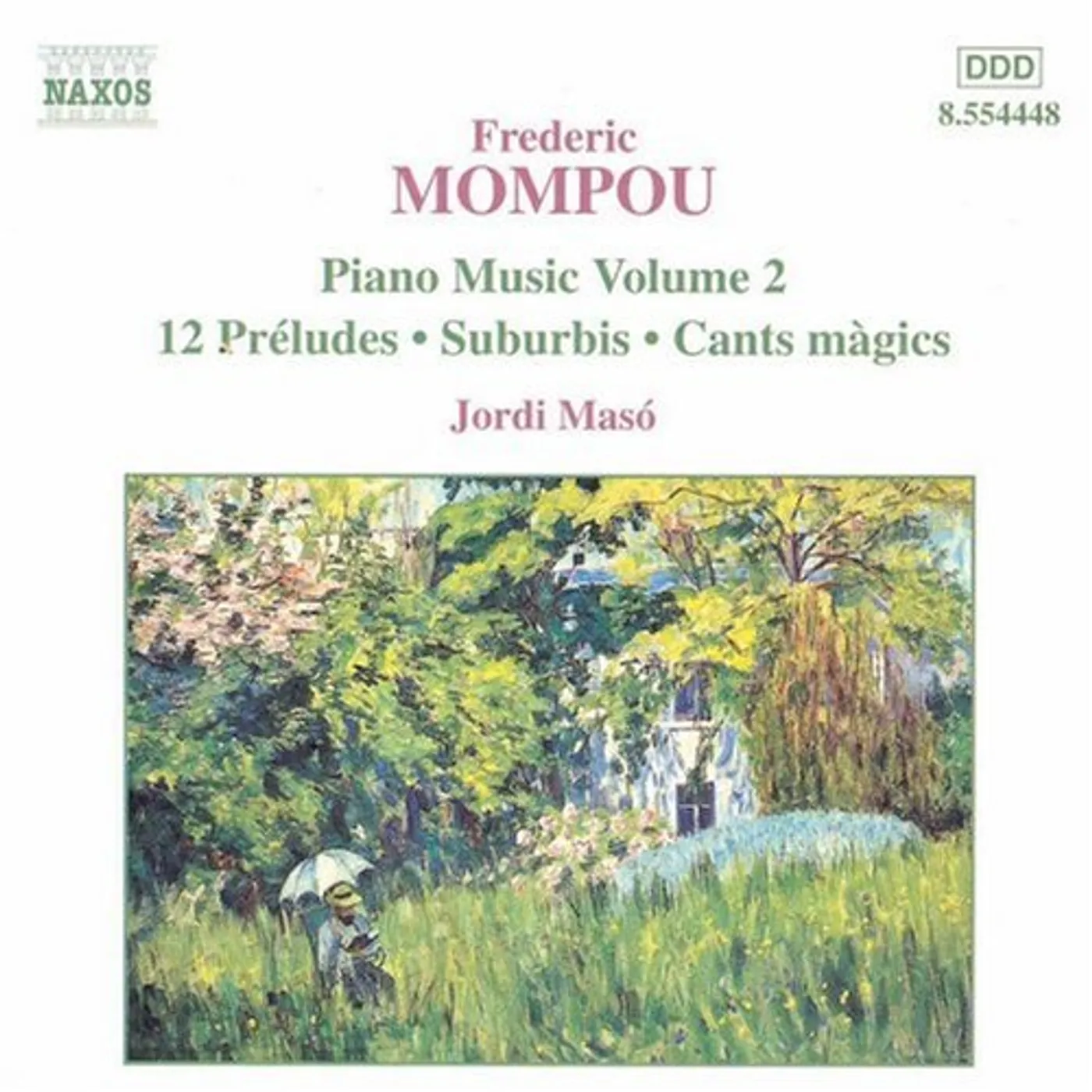 Mompou PIANO MUSIC VOL. 2 CD