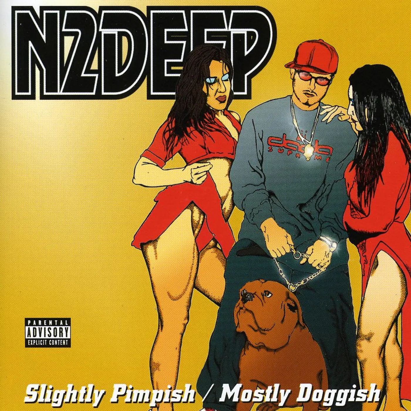 N2DEEP SLIGHTLY PIMPISH / MOSTLY DOGGISH CD