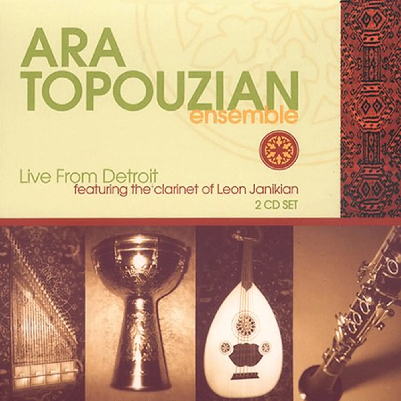 Ara Topouzian LIVE IN DETROIT CD