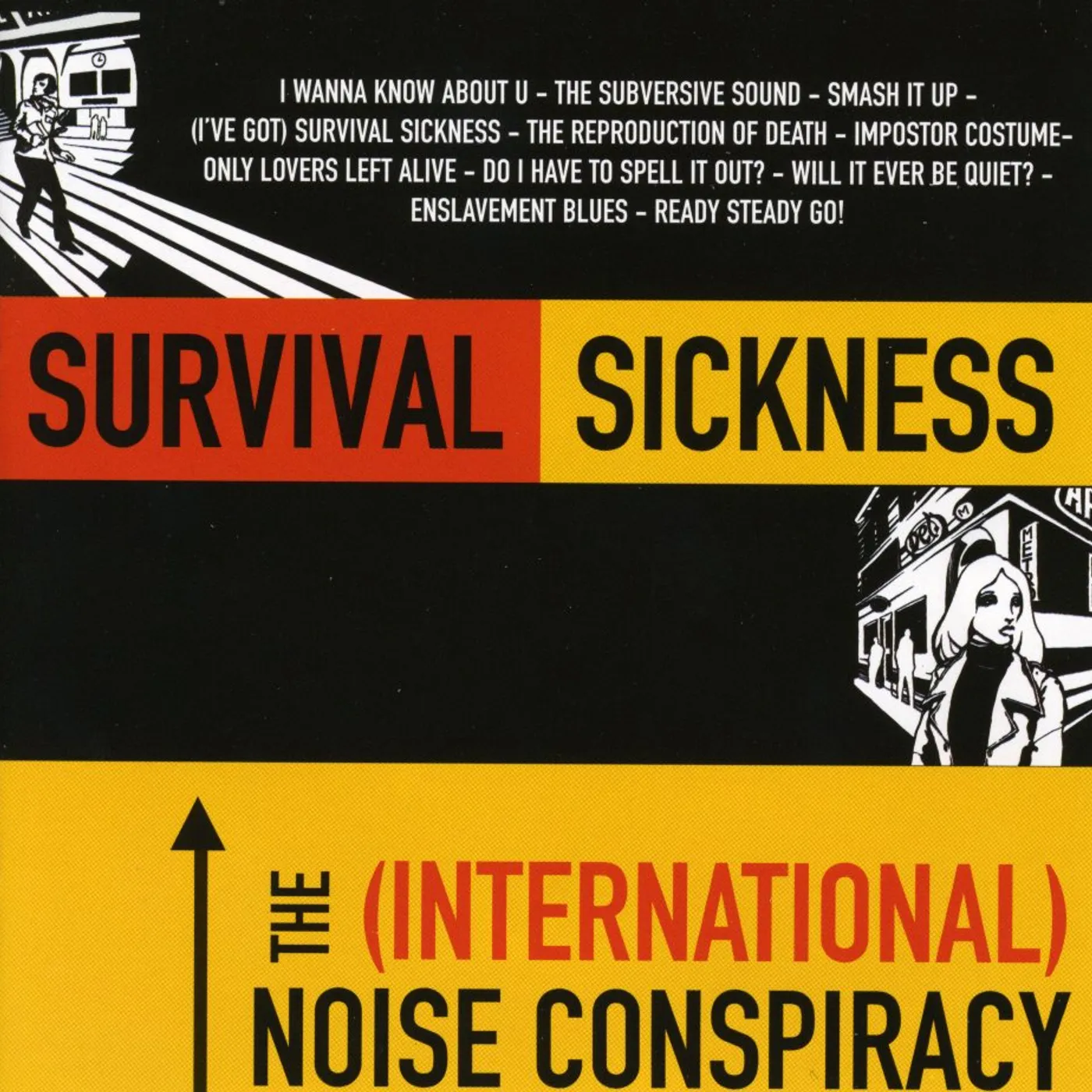 The (International) Noise Conspiracy SURVIVAL SICKNESS CD