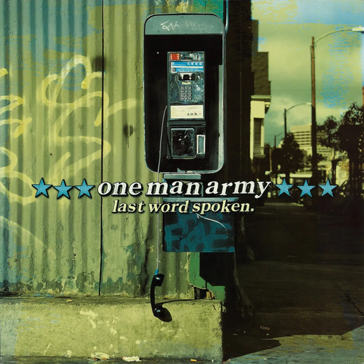 One Man Army LAST WORD SPOKEN Vinyl Record
