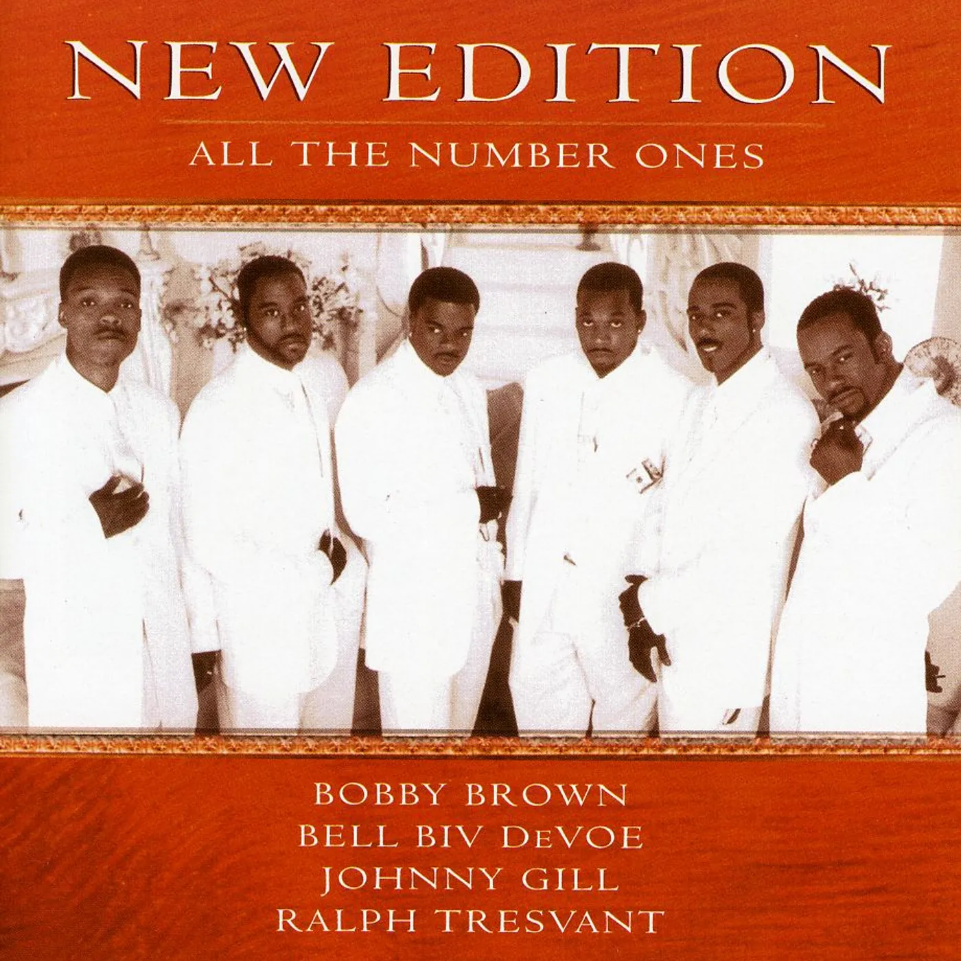 New Edition ALL THE NUMBER ONES CD