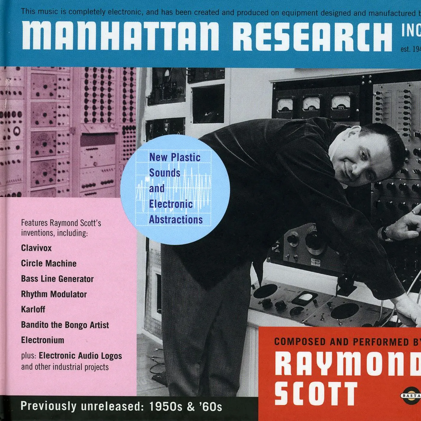 Raymond Scott MANHATTAN RESEARCH INC CD