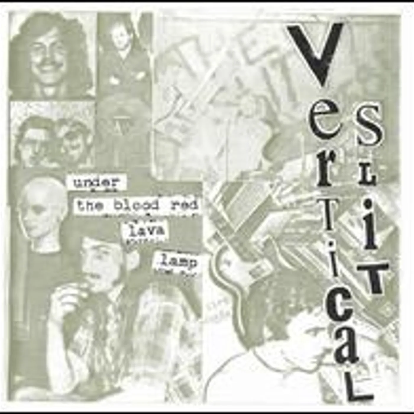 Vertical Slit UNDER THE BLOOD RED LAVA LAMP CD