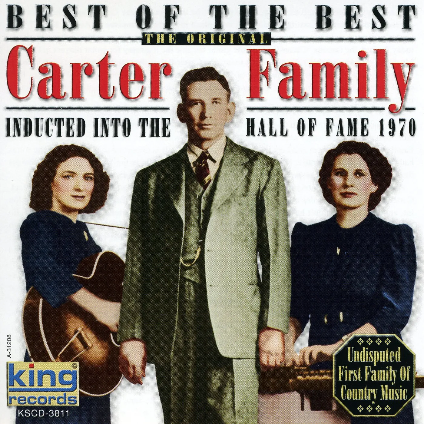 The Carter Family COUNTRY MUSIC HALL OF FAME 70 CD
