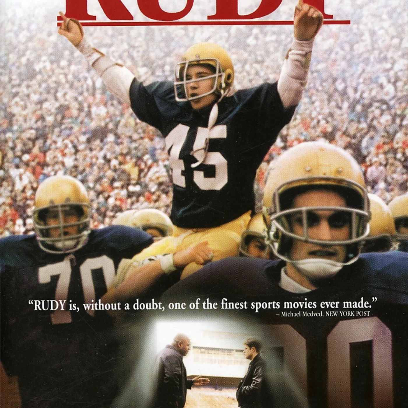 RUDY (1993) DVD