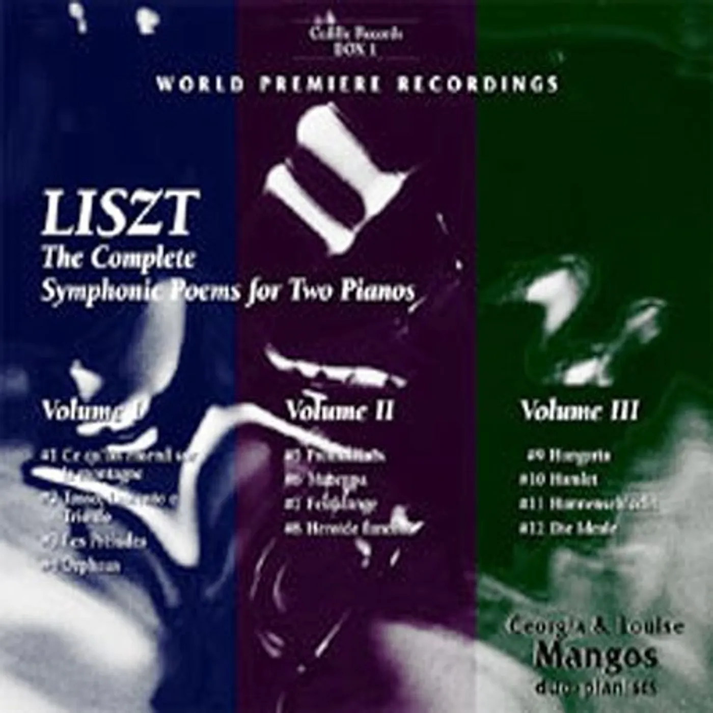 Franz Liszt COMPLETE SYMPHONIC POEMS FOR T CD