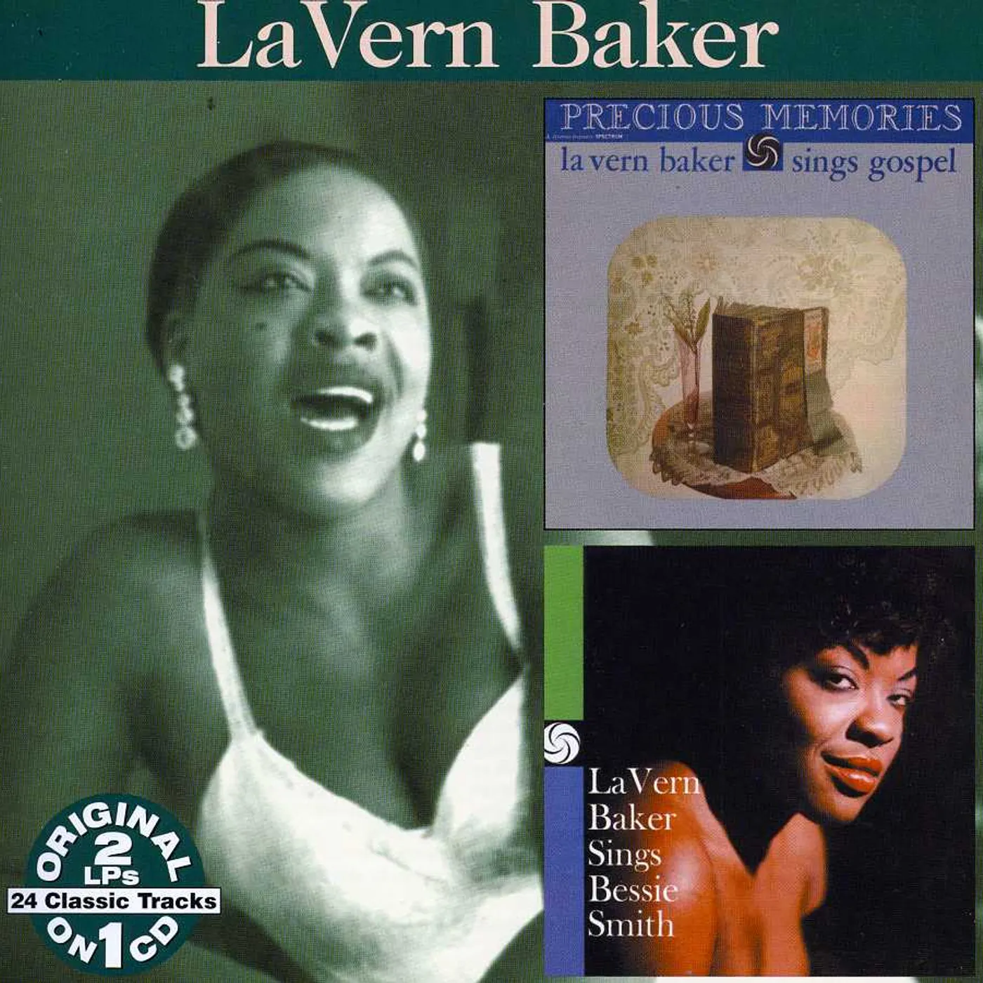 LaVern Baker PRECIOUS MEMORIES / LAVERN SINGS BESSIE SMITH CD