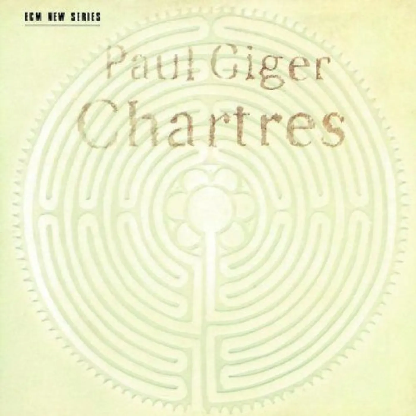 Paul Giger CHARTRES CD