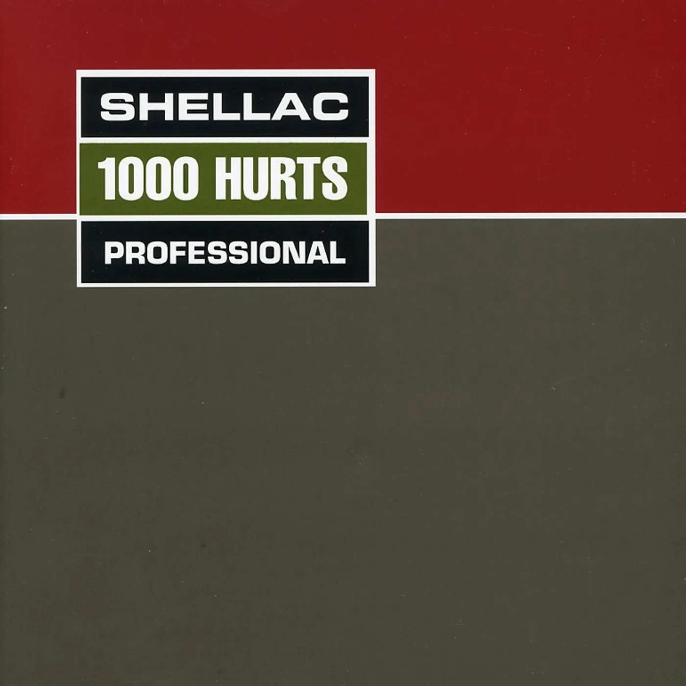 Shellac 1000 HURTS CD