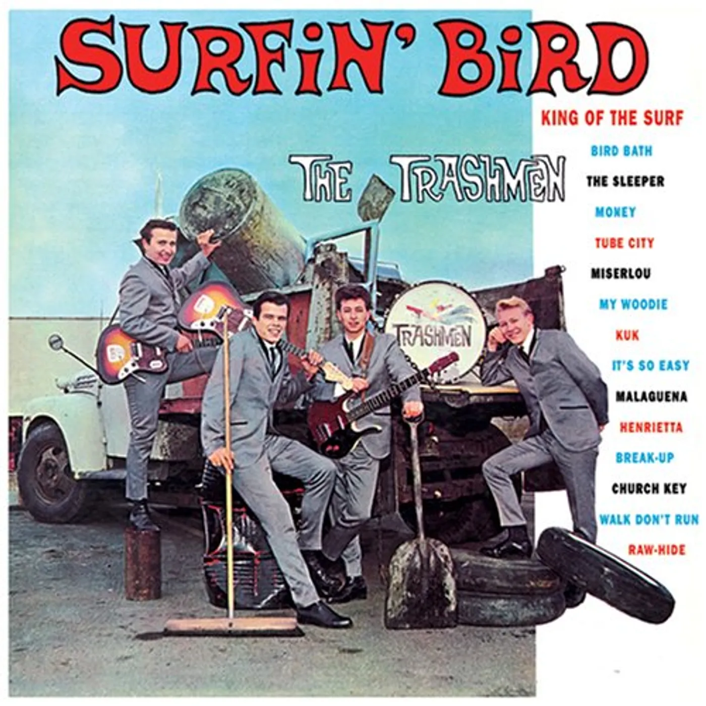The Trashmen SURFIN BIRD Vinyl Record
