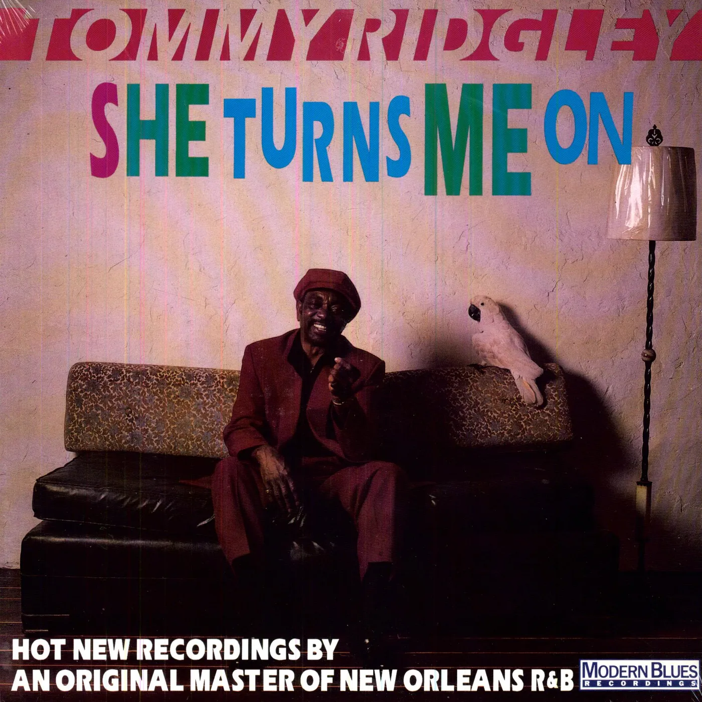 Tommy Ridgley SHE TURNS ME ON Vinyl Record