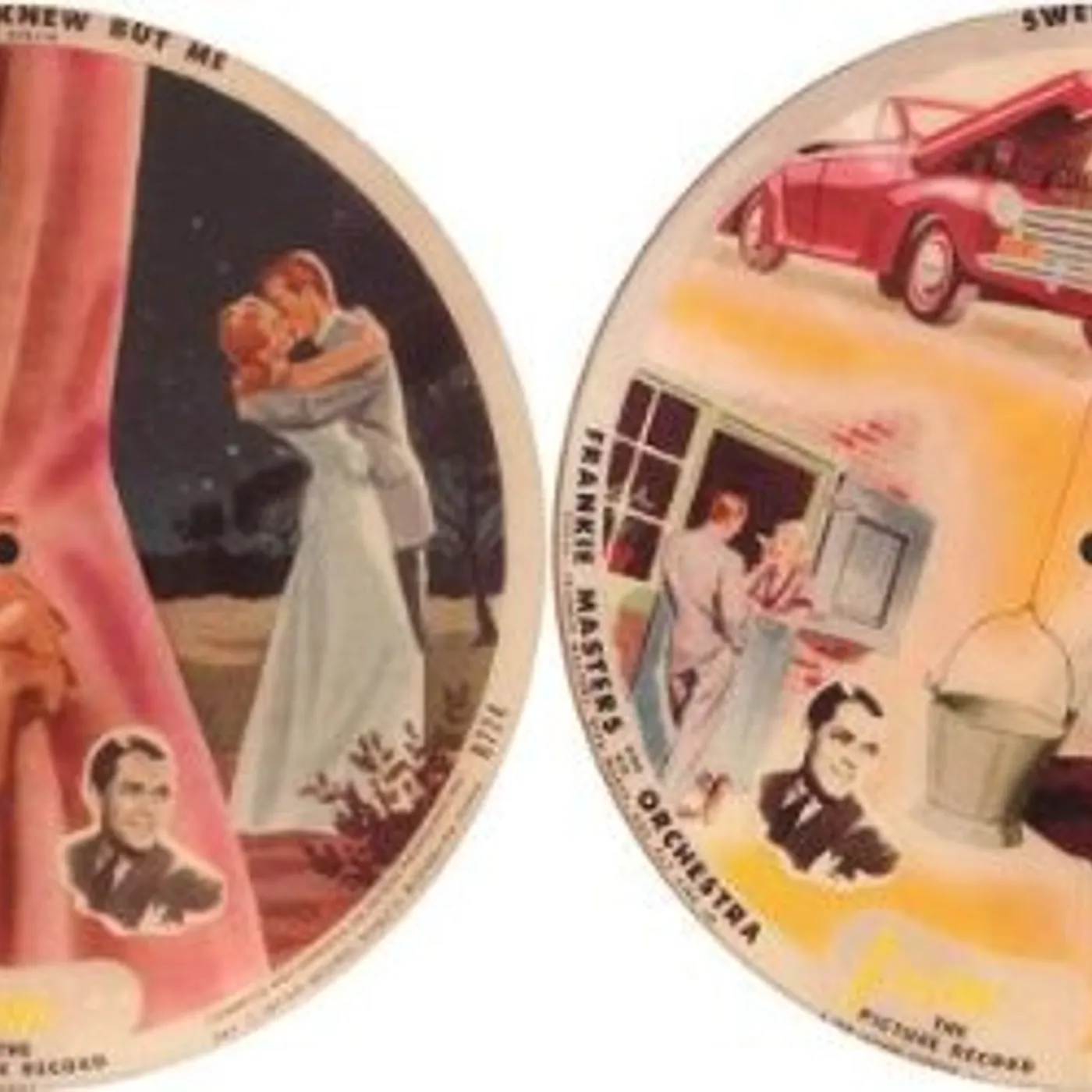 Frankie Masters SWEET I'VE GOTTEN ON YOU Vinyl Record