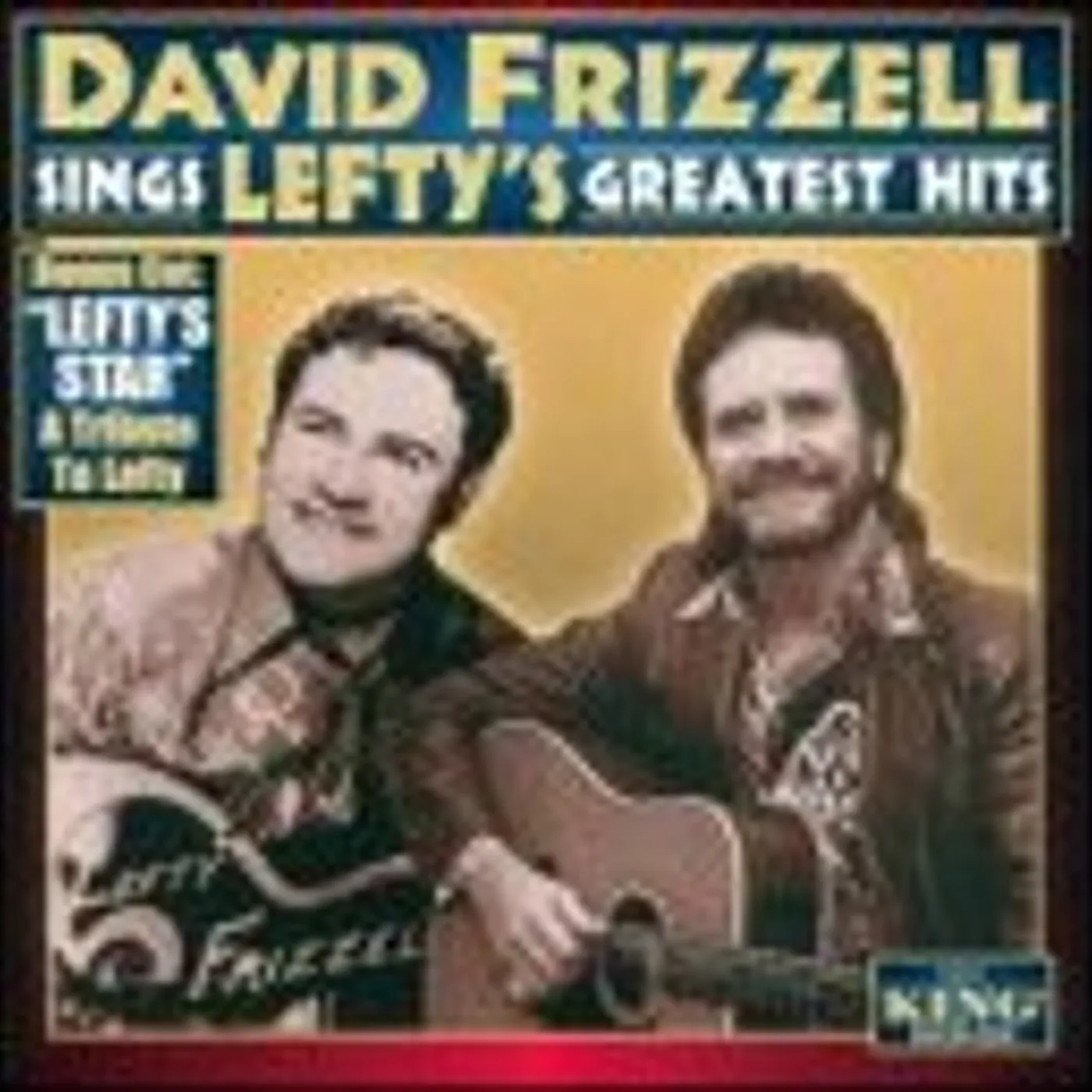 David Frizzell SINGS LEFTYS GREATEST HITS CD