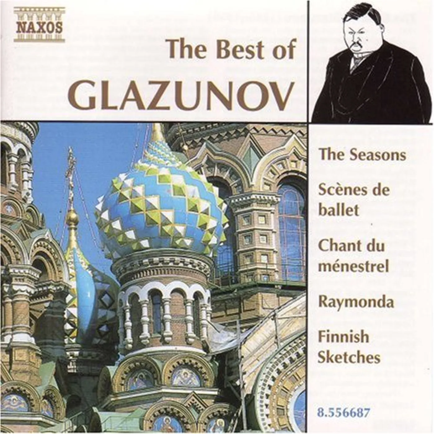 BEST OF ALEXANDER GLAZUNOV CD