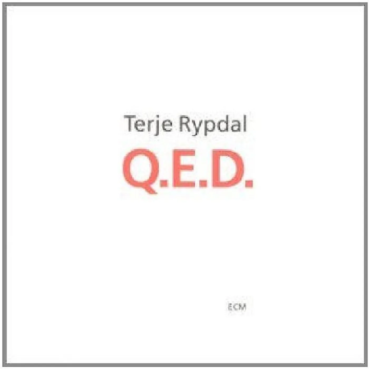 Terje Rypdal QED CD