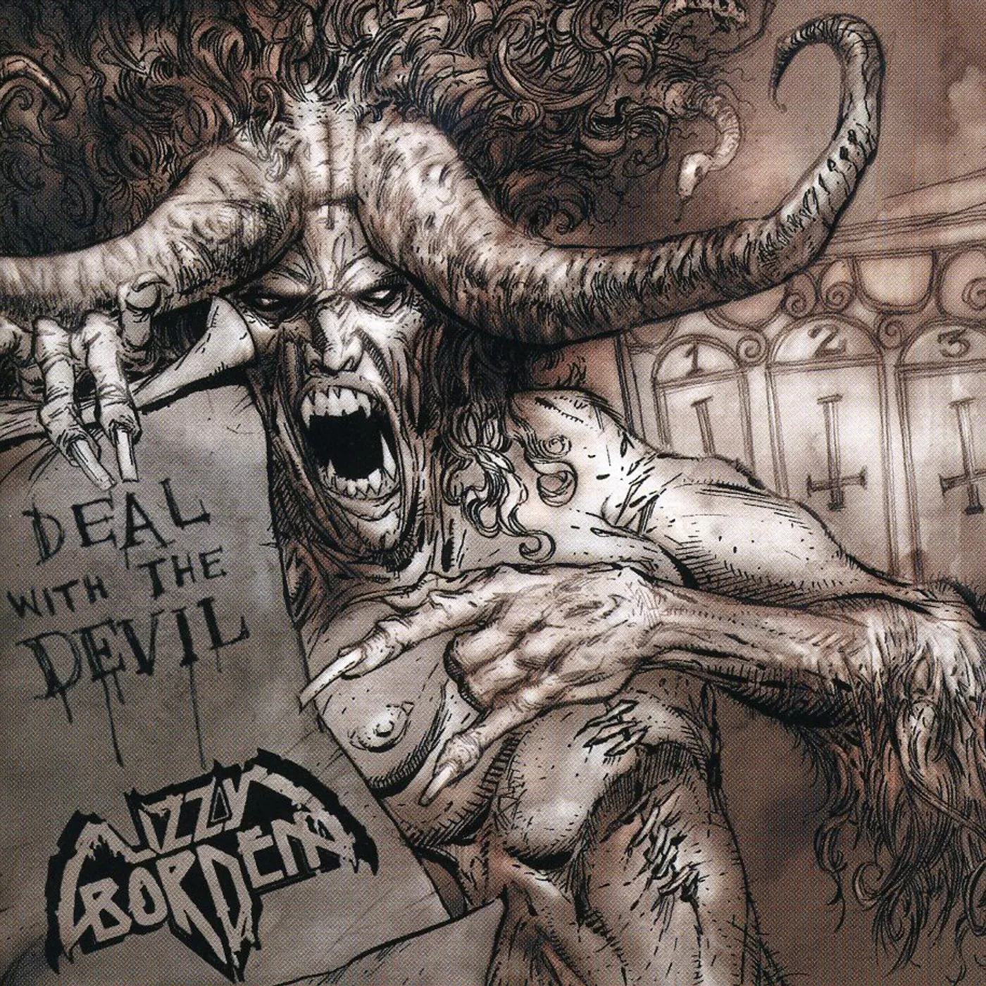 Lizzy Borden DEAL WITH THE DEVIL CD