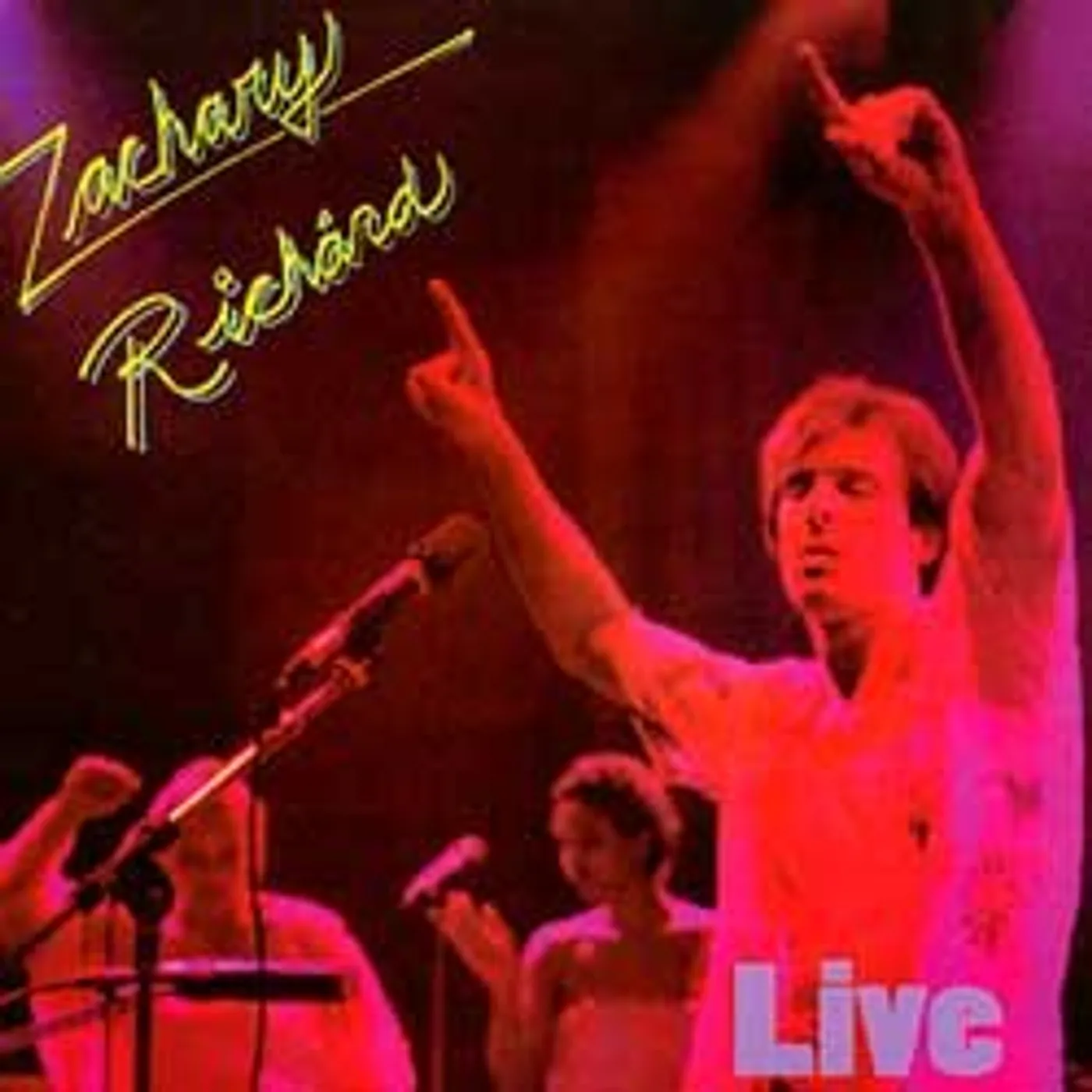 Zachary Richard LIVE IN MONTREAL Vinyl Record