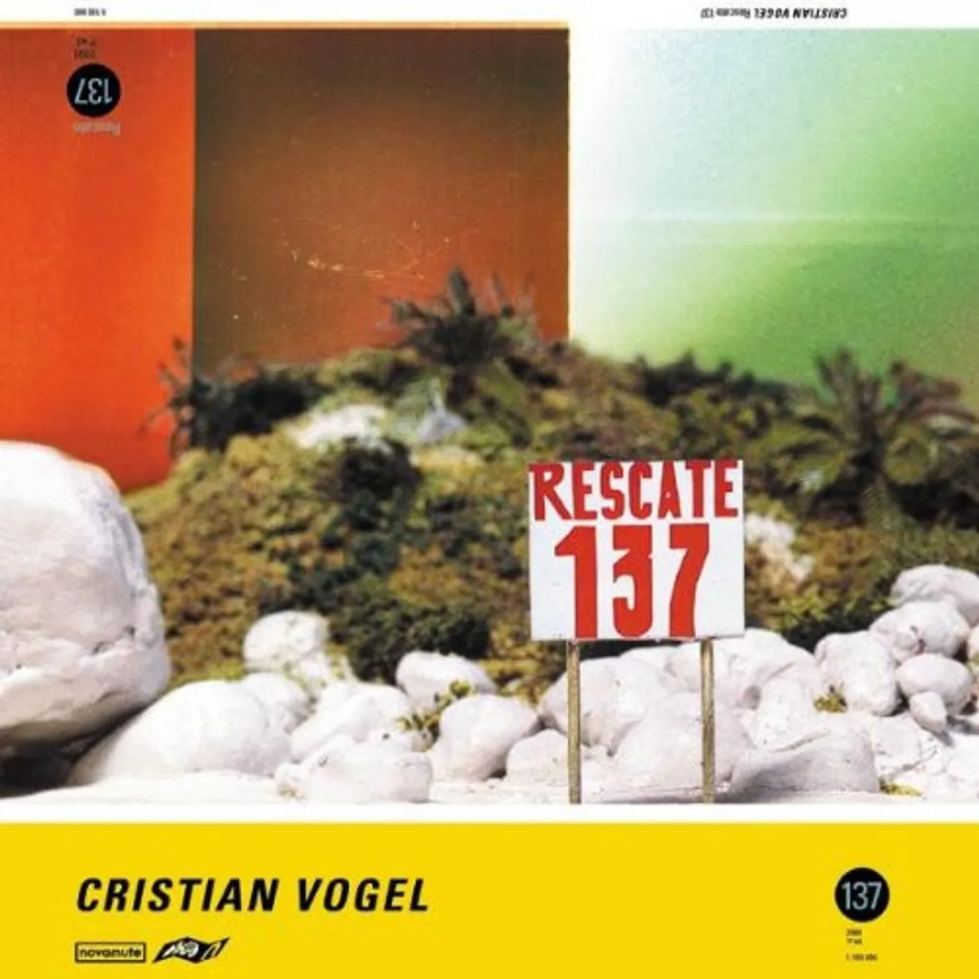 Cristian Vogel RESCATE 137 Vinyl Record