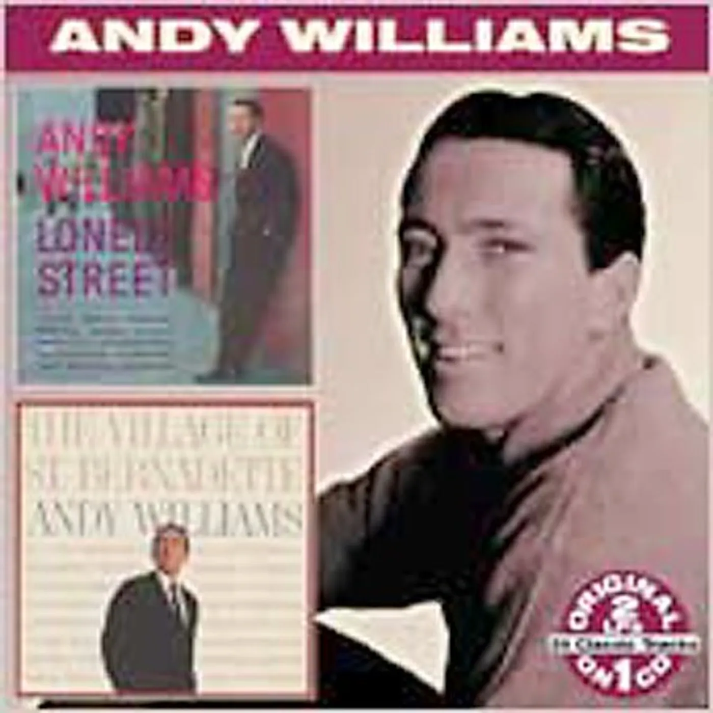 Andy Williams LONELY STREET: VILLAGE OF SAINT BERNADETTE CD