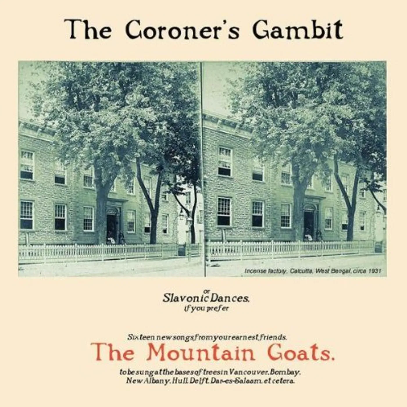 The Mountain Goats CORONERS GOAT CD