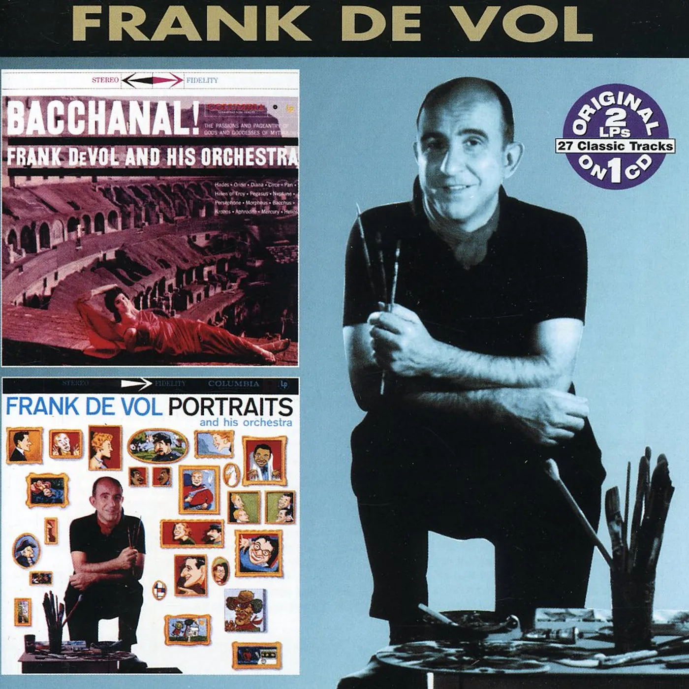 Frank DeVol PORTRAITS / BACCHANAL CD