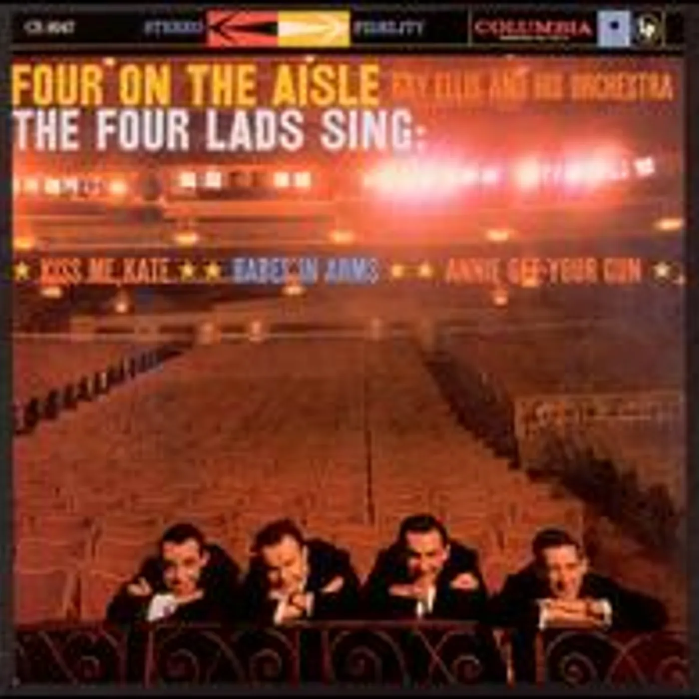 The Four Lads FOUR ON THE AISLE CD