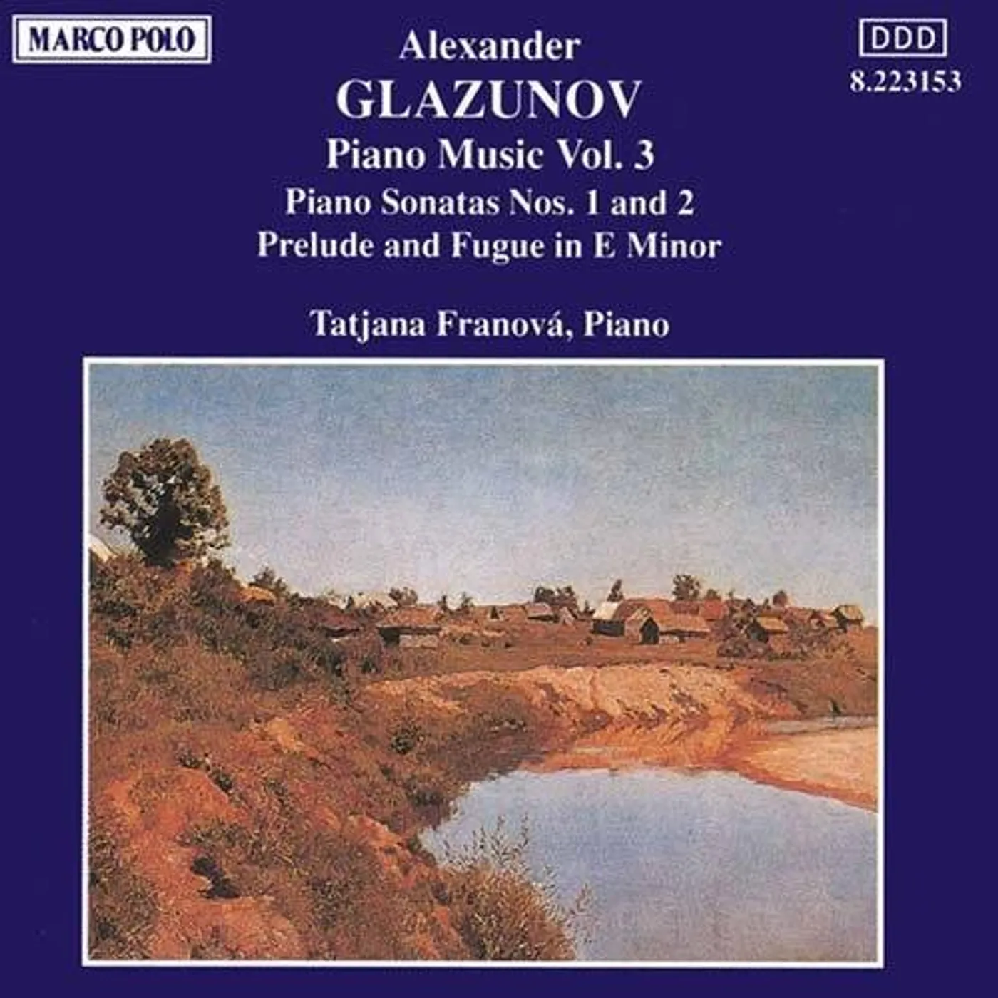 GLAZUNOV PIANO MUSIC V. 3 CD
