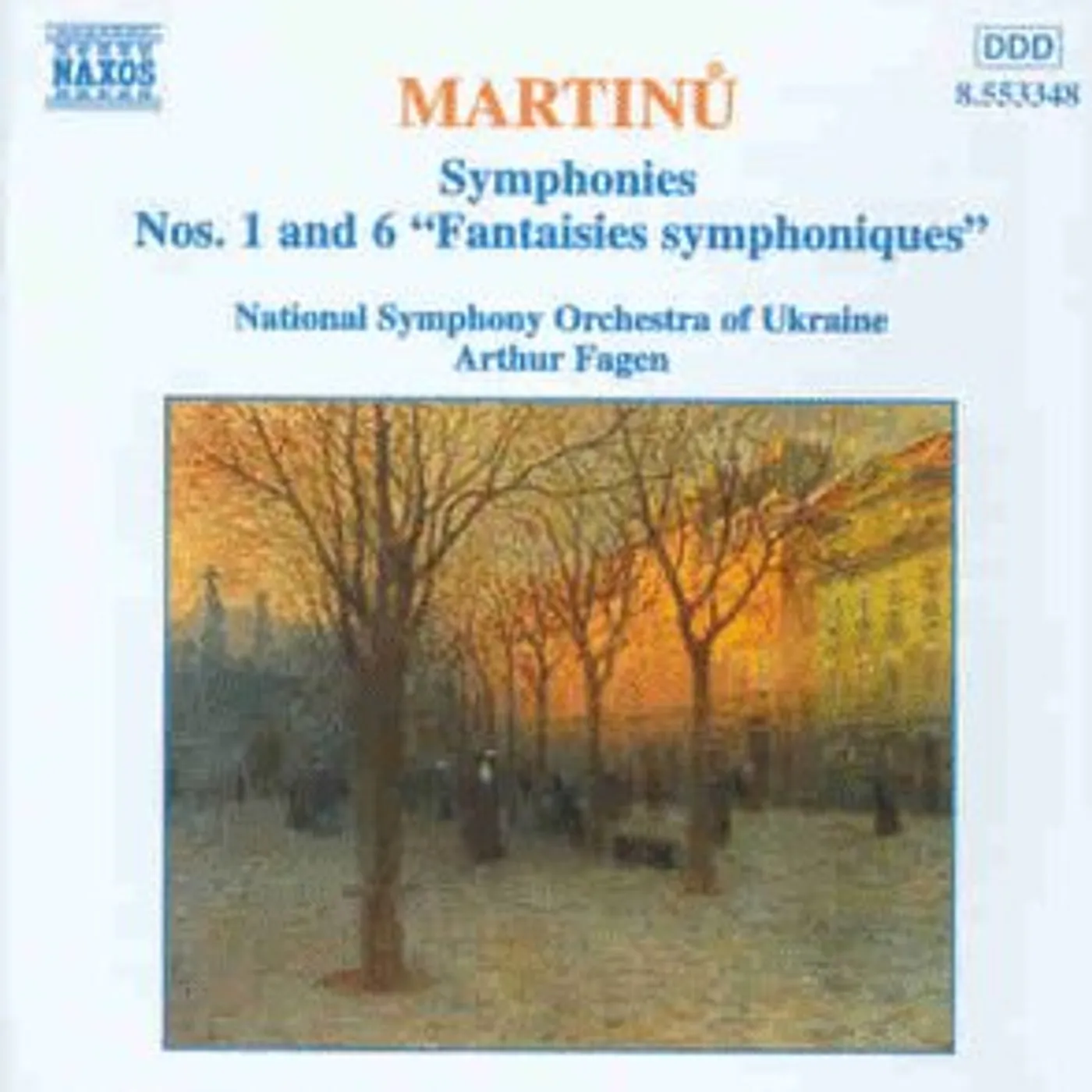 Martinu SYMPHONIES 1 & 6 CD