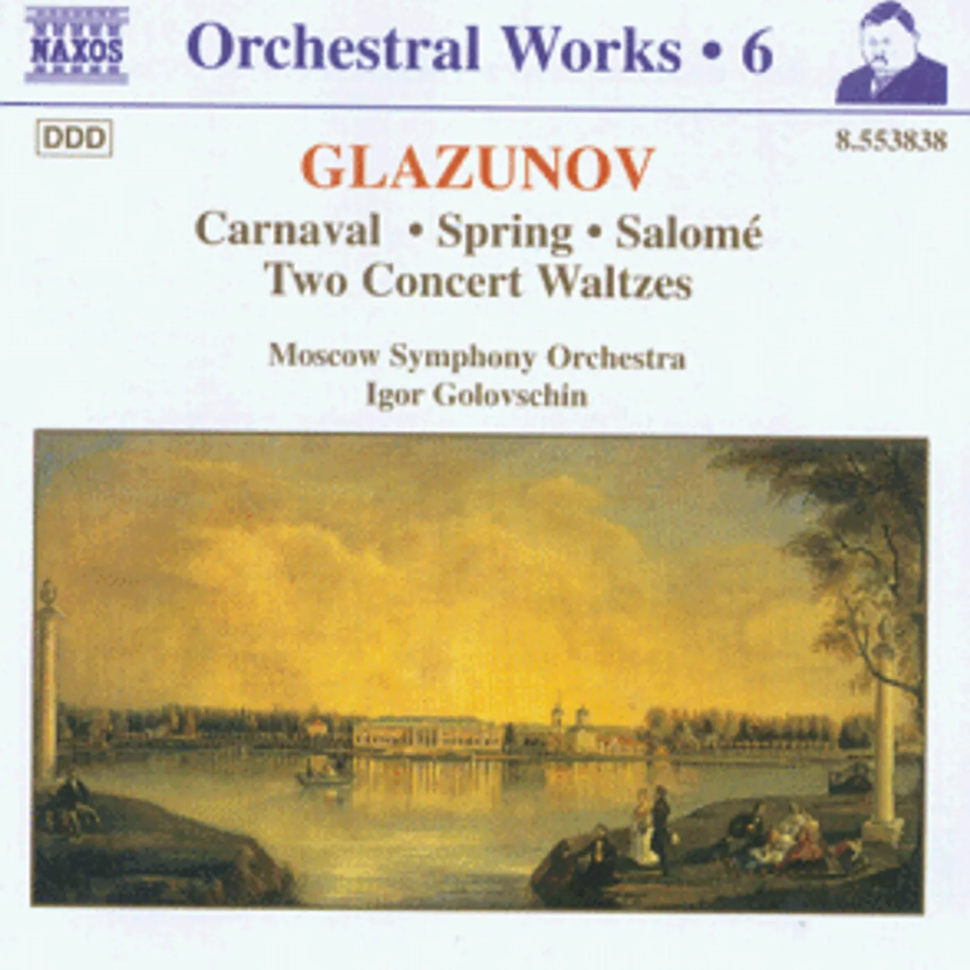 GLAZUNOV ORCHESTRAL WORKS 6 CD