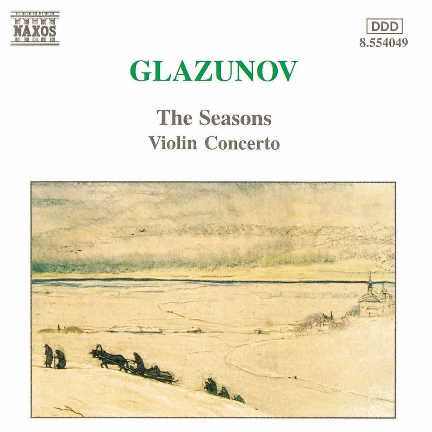 GLAZUNOV SEASONS & VIOLIN CONCERTO CD
