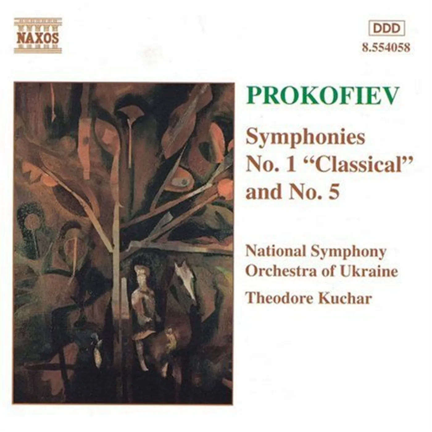 Prokofiev SYMPHONIES 1 & 5 CD