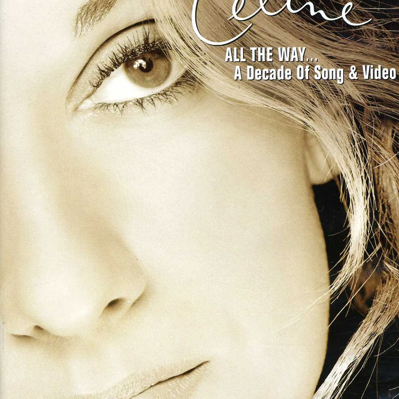 Céline Dion ALL THE WAY - A DECADE OF SONG & VIDEO DVD