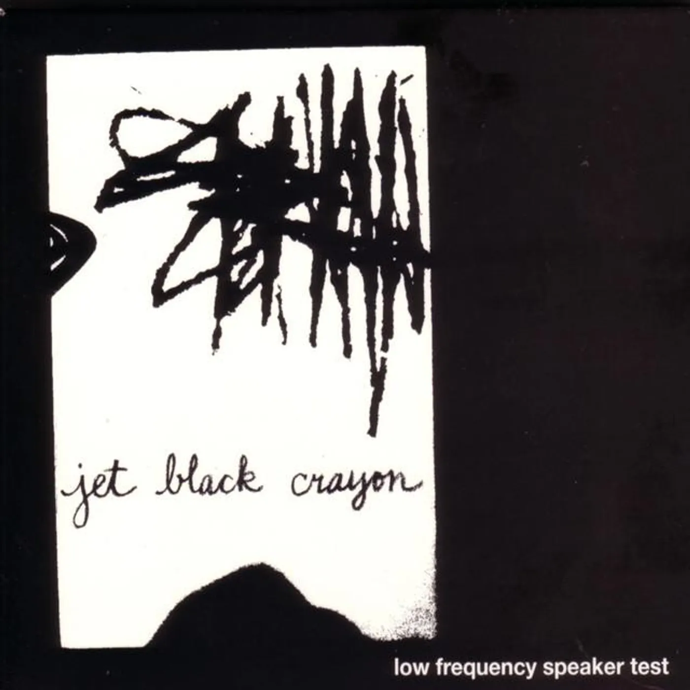 Jet Black Crayon LOW FREQUENCY SPEAKER TEST (EP) Vinyl Record