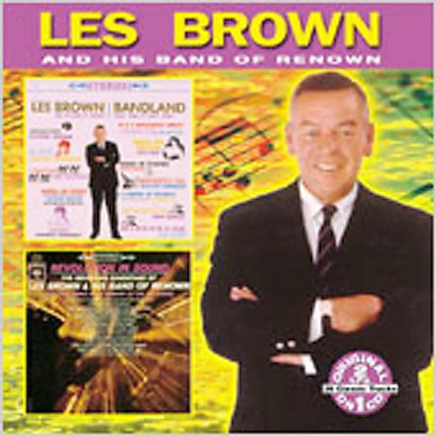Les Brown BANDLAND / REVOLUTION IN SOUND CD