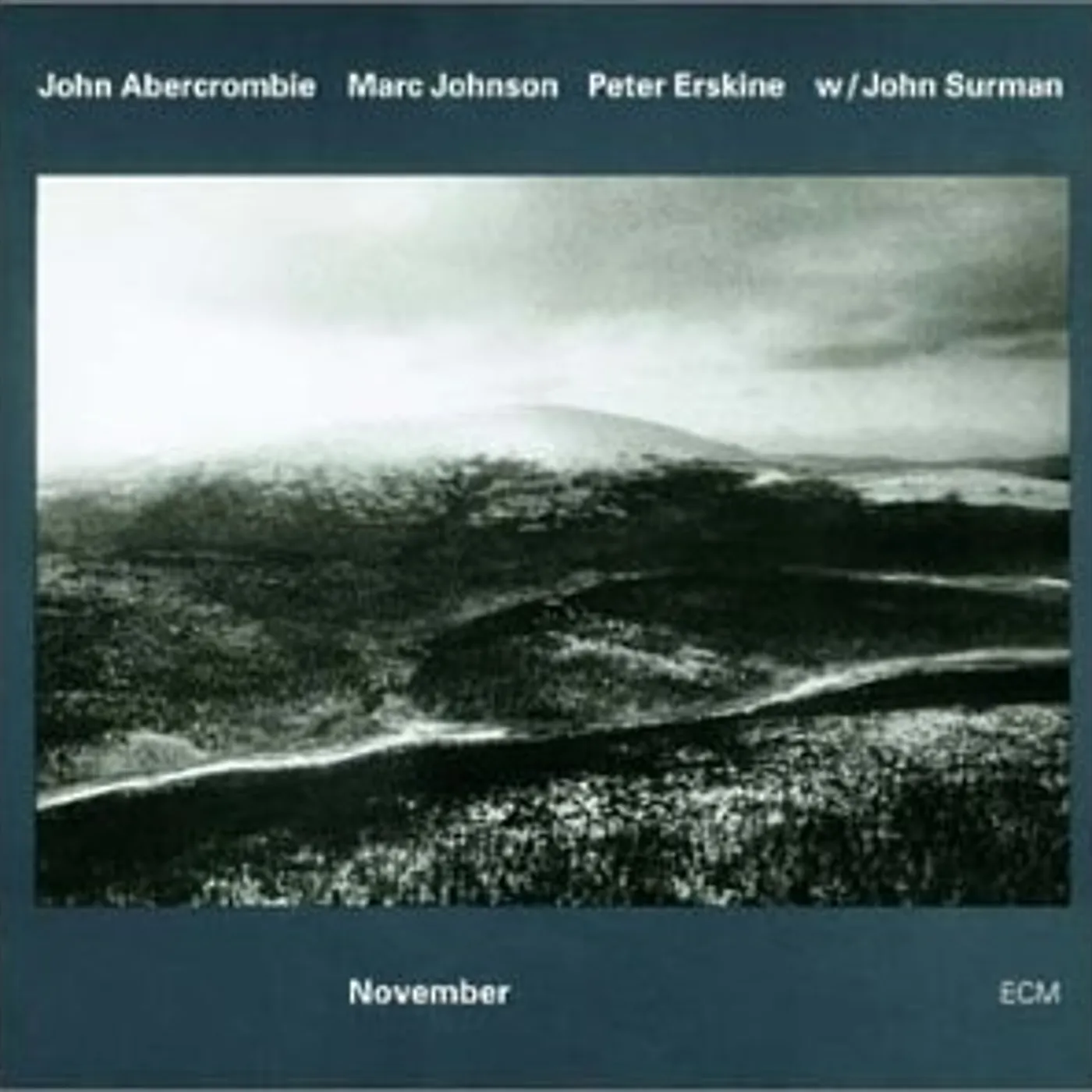 John Abercrombie NOVEMBER CD