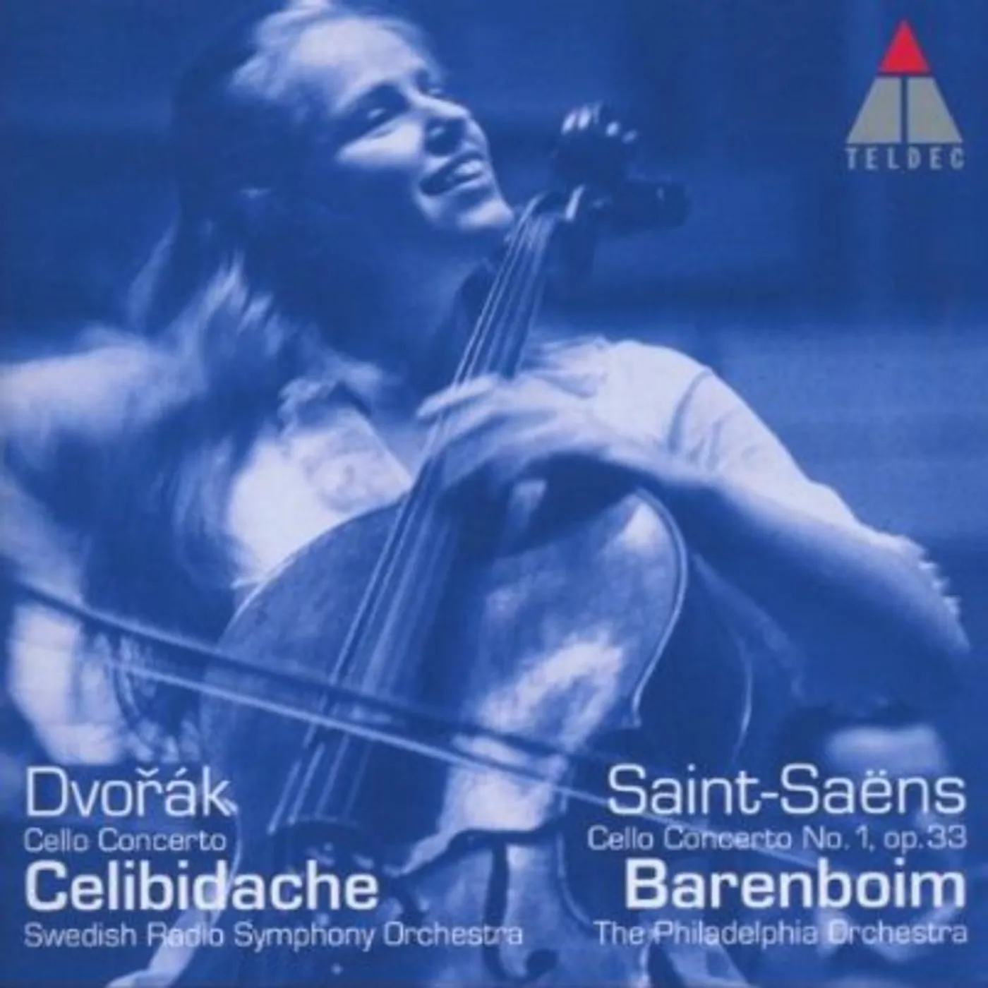Jacqueline du Pré DVORAK & SAINT-SAENS: CELLO CONCERTOS CD