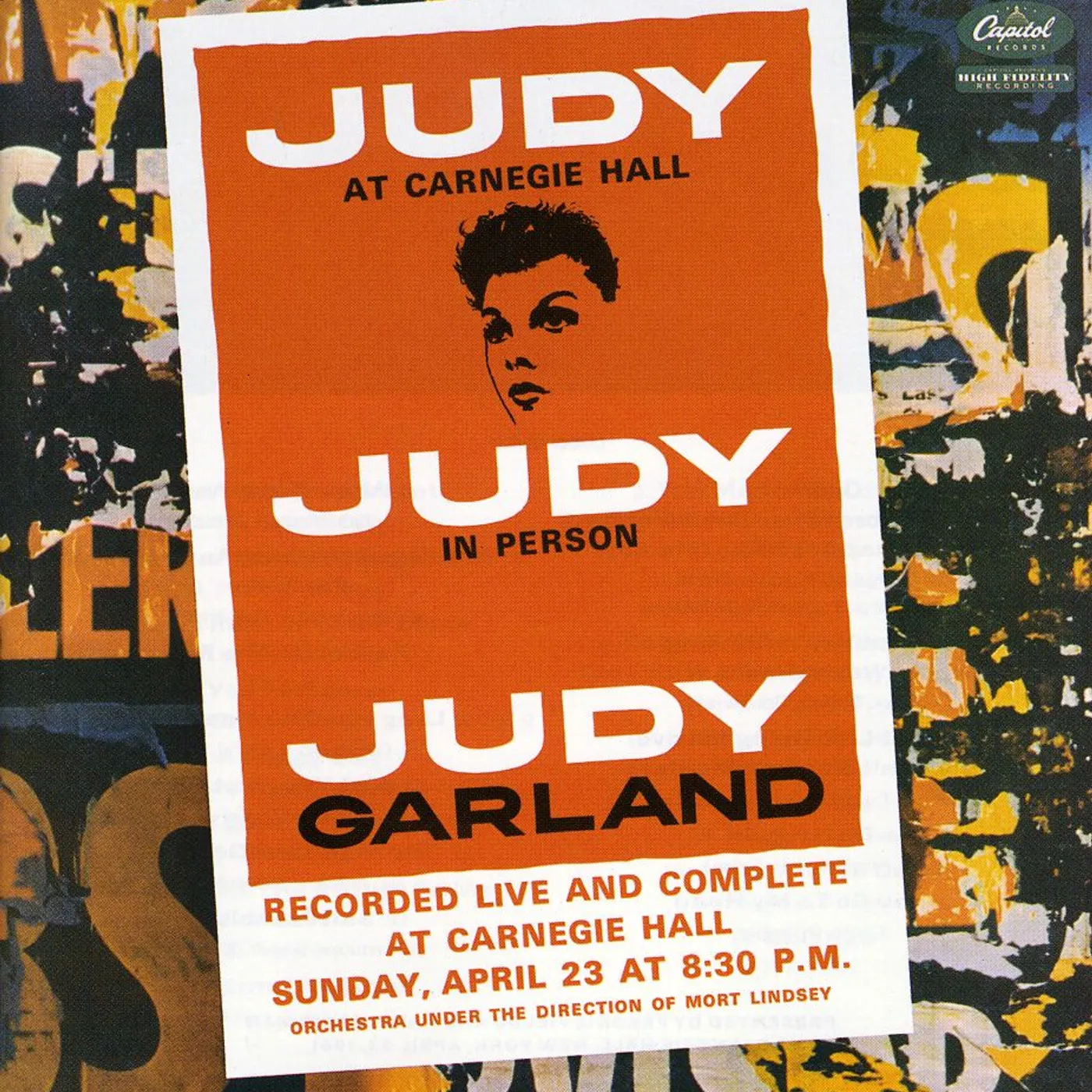 Judy Garland JUDY AT CARNEGIE HALL CD