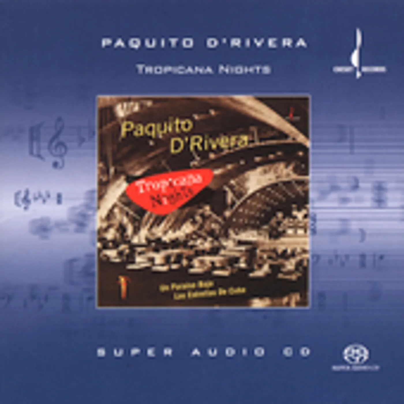 Paquito D'Rivera TROPICAL NIGHTS CD Super Audio CD